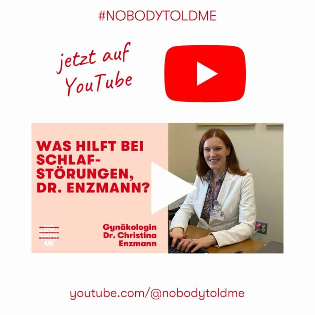 YouTube Thumbnail: Was hilft bei Schlafstörungen, Dr. Enzmann?