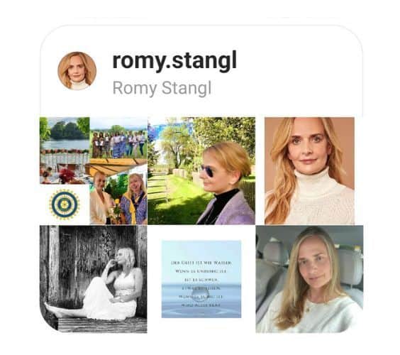Instagram Account von Romy Stangl