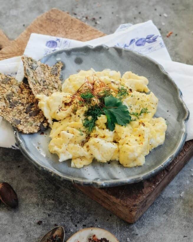 Rührei fürs Köpfchen I Rezept