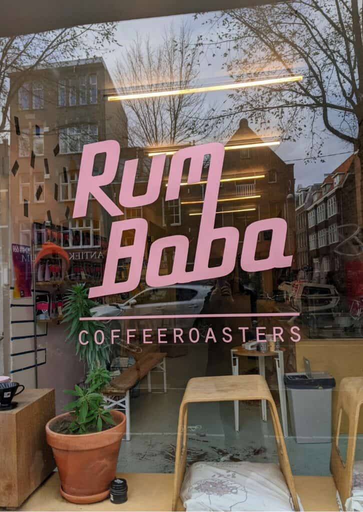 hatten auch koffeinfreien Kaffee Rum Baba