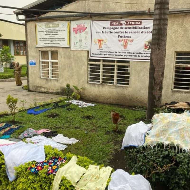 the HEAL AFRICA Hospital