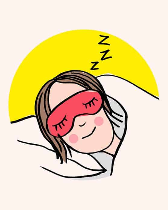 Besserer Schlaf I Illustration: Anja von Bodecker