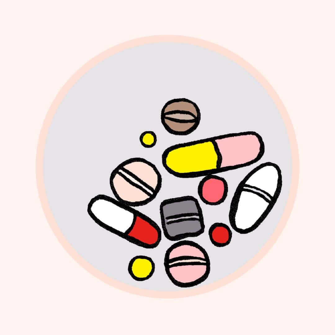 Pillen _ Illustration_ Anja von Bodecker