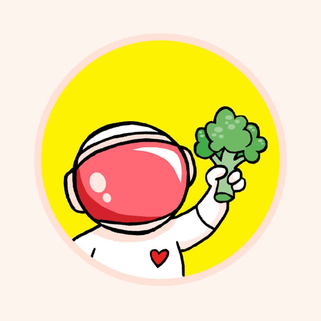 Astronaut _ Illustration_ Anja von Bodecker