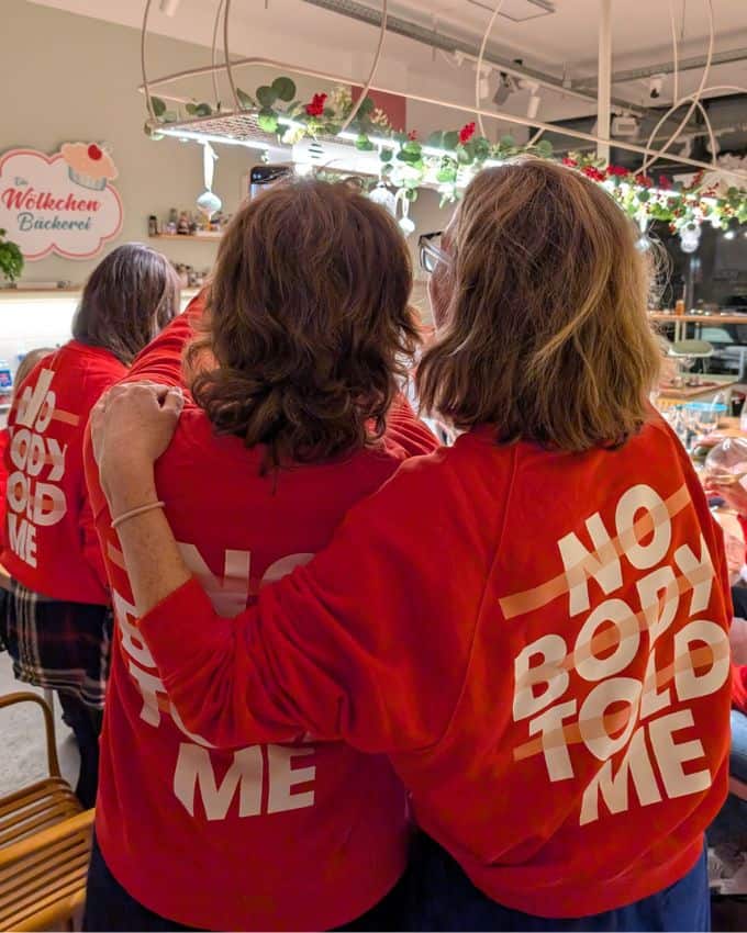 Edina und Susanne bei der XXmas Feier