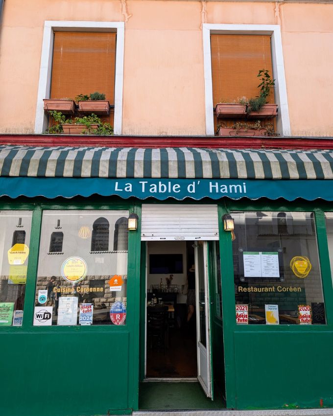 La Table d'Hami in Paris