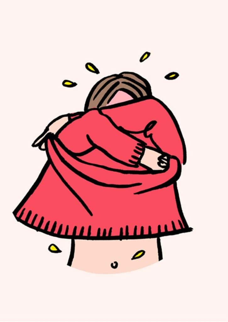 Hitzewallungen I Illustration Anja von Bodecker