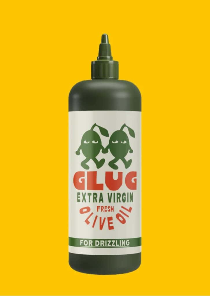 Glug Olivenöl
