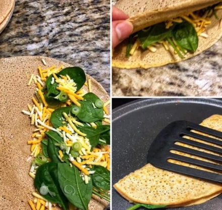BUCHWEIZEN QUESADILLAS
