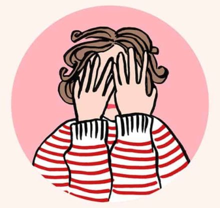 Niedergeschlagenheit I Illustration_ Anja von Bodecker
