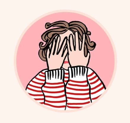 Niedergeschlagenheit I Illustration_ Anja von Bodecker