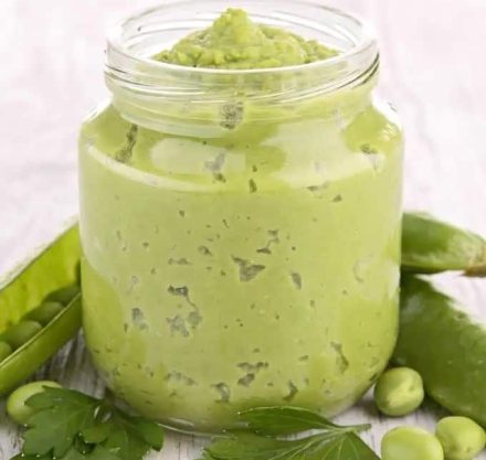 Puree-aus-Erbsen