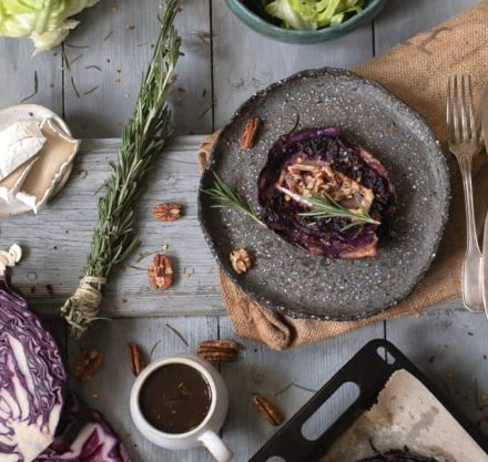 Rotkohlsteaks I Foto Katja Mathes