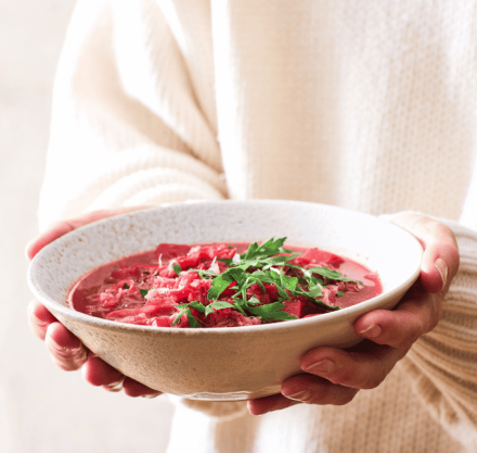 Sauerkraut-Rote-Bete-Suppe