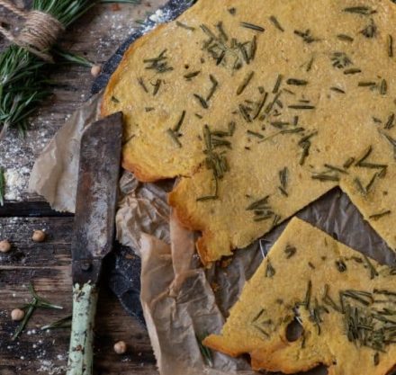 Torta di Ceci - Kichererbsenpizza I Foto: Katja Mathes
